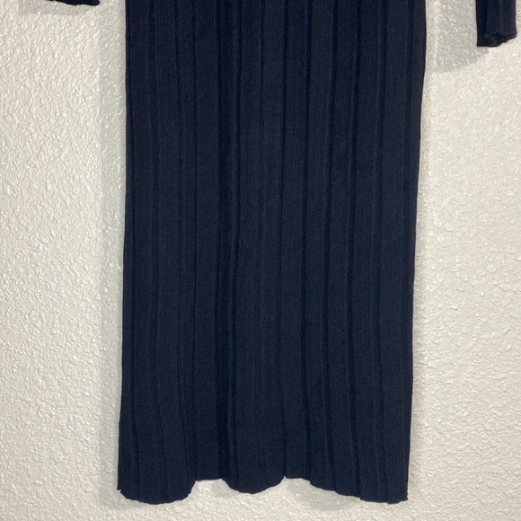 NWT House of Harlow 1960 Black Long Open Front Cardigan Size L - Picture 12 of 13